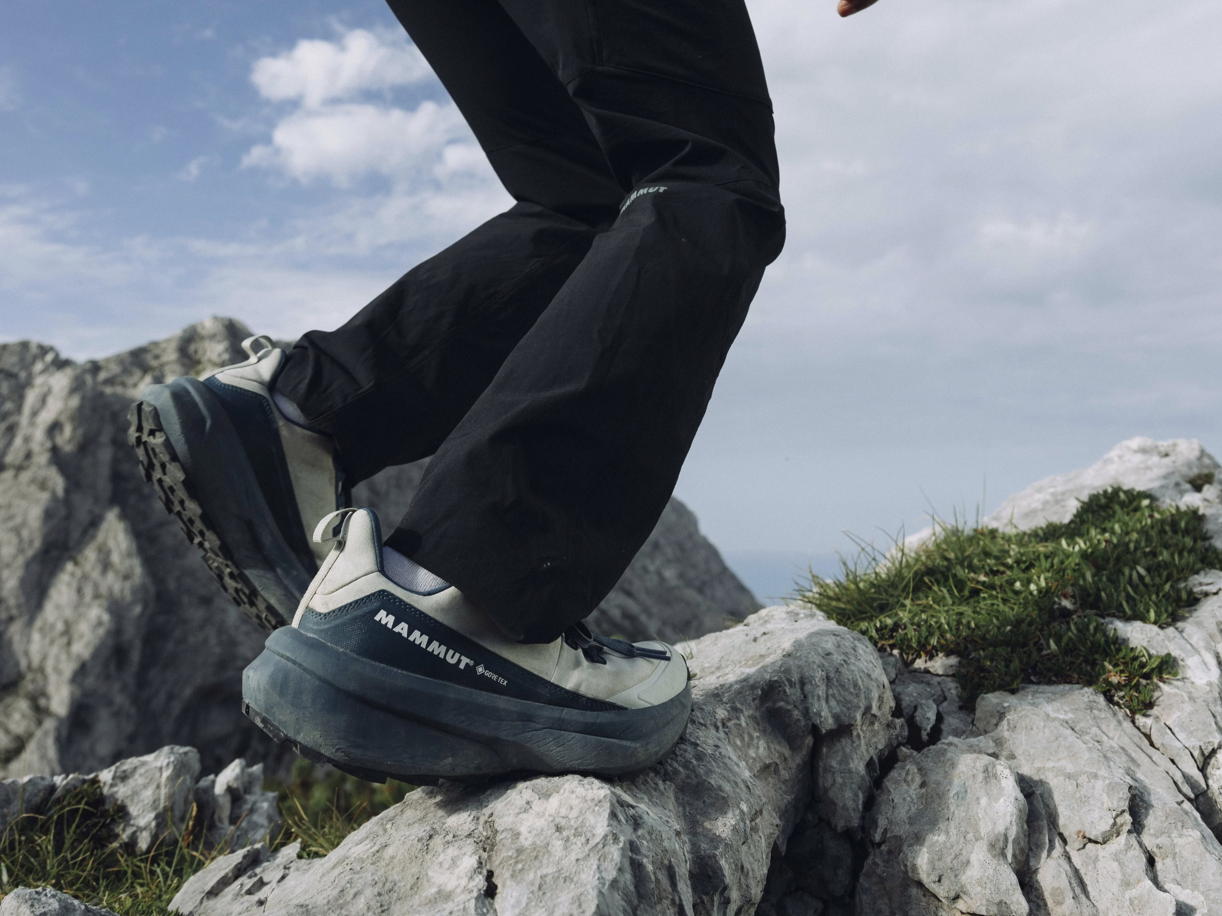Mammut ゴアテックス　スエード ハイカット　紺 Mammut ゴアテックス スエード ハイカット 紺 マムート（MAMMUT